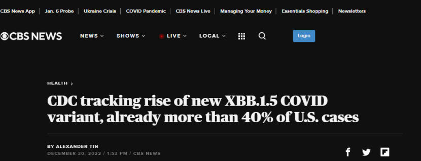 XBB.1.5毒王在美國殺瘋了，這份病毒性腹瀉解決方案建議收藏